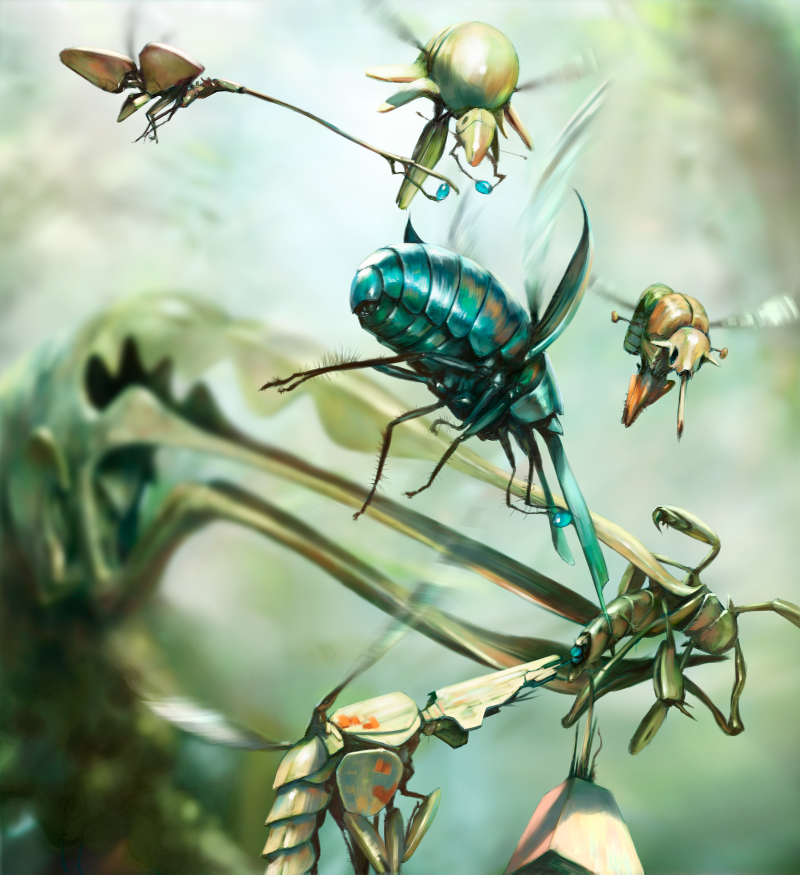 Illustration for article titled Intense graphic novel about insects is like Dr. Seuss meets Darwin